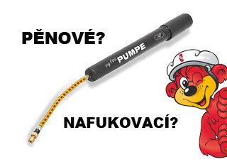 Nafukovací nebo pěnové pneumatiky?